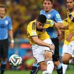 El Maestro Tabárez no se olvida del James del Mundial de Brasil