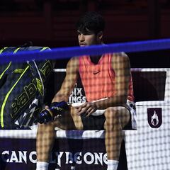 Resumen, resultado y ganador del Alcaraz - Rune: cuartos de final del Six Kings Slam hoy en vivo online