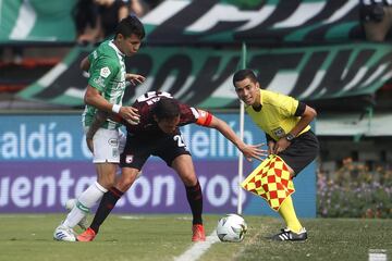 Atlético Nacional ganó con goles de Barcos y Vladimir