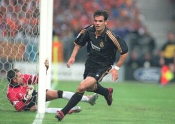 He scored a decisive opener, breaking the deadlock against Valencia in the Champions League final in Paris in 2000