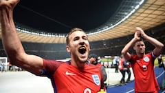 Three lions: England roar back to win in Berlin