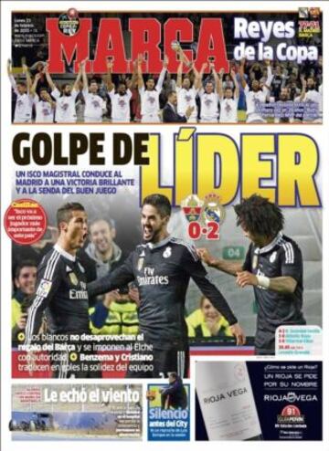 Portadas de la prensa deportiva