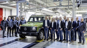 Desde 1979, la Mercedes-Benz Clase G ha vendido más 30 unidades por día