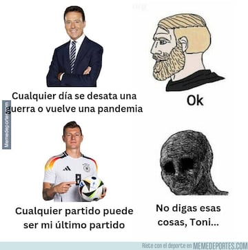 El casi descalabro de Inglaterra y la goleada de España, protagonistas de los memes de octavos