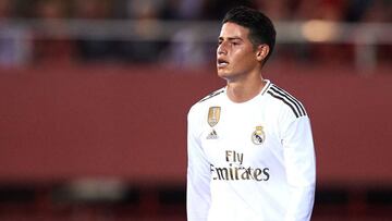 James Rodríguez no estará en el partido ante Sevilla.