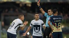 Castillo y Díaz son expulsados en eliminación de Pumas