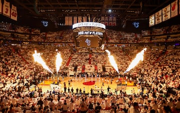 The Miami Heat will play in San Francisco during the series.