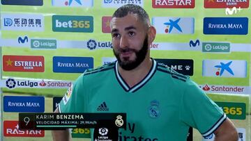 Benzema:"Me salen cosas; yo veo el fútbol así"