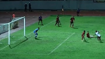 ¡Genial rabona! Yashir Islame se lució con este gol en Malasia