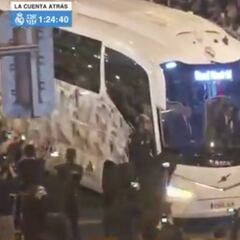 Bernabéu's stunning reception for the Real Madrid team bus