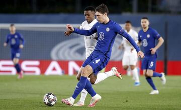 Vinicius y Christensen.