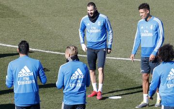 El Madrid prepara la ida del Clásico de Copa