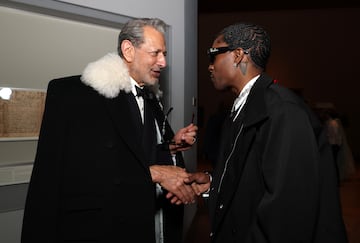 Jeff Goldblum y A$AP Rocky durante la fiesta de la Gala del Met 2025, "Superfine: Sastrer¨ªa de estilo negro", en el Museo Metropolitano de Arte de la ciudad de Nueva York.