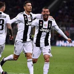 El gol 600 de Cristiano salva a la Juventus en San Siro