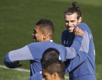 Bale y Casemiro.