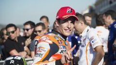 Marc M&aacute;rquez acab&oacute; segundo en Cheste.