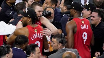 Marc, sobre Kawhi: "Si yo pudiera jugar en Barcelona y en la NBA..."