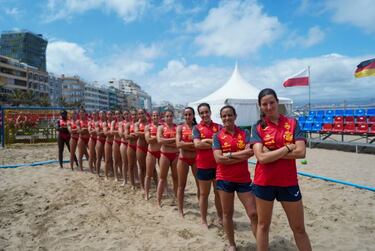 España prepara los Europeos
de Playa en Las Canteras