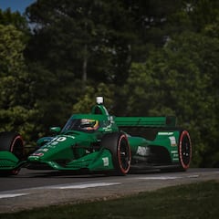 Sólo Grosjean puede con Palou en Barber