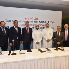 El acuerdo de AS Arabia en imágenes