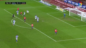 El gol que sueña todo jugador con meter: Sergio León desatado