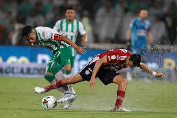 Atlético Nacional y Junior se enfrentaron por la última fecha de los cuadrangulares. En el Atanasio se definió el primer finalista de la Liga BetPlay