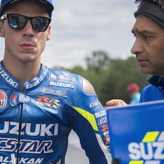 Joan Mir recibe el alta médica tras su caída en el test de Brno