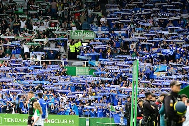 LaLiga denuncia el intercambio de insultos en el partido entre Racing y Real Oviedo
