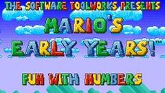 Imágenes de Mario's Early Years Fun with Numbers