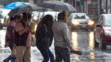 Activan alerta amarilla en CDMX por lluvias