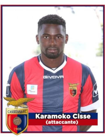 Karamoko Cisse, futbolista de Guinea. Complejo nombre para los países de habla hispana.