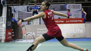 Carolina Marín llega a su tercera final en tres semanas