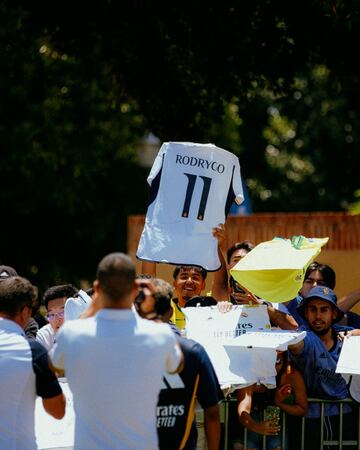 Rodrygo, aclamado en UCLA.