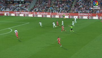 Kroos y Marcelo señalados en el gol del Girona: al trote...