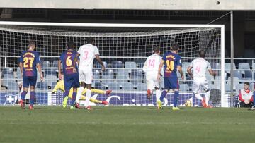 Verza volvió a marcar con el Almería, esta vez de penalti, en el empate ante el Barça B en el Miniestadi.
