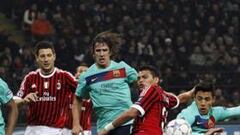 El Barça hizo en Milán su última prueba antes del Clásico