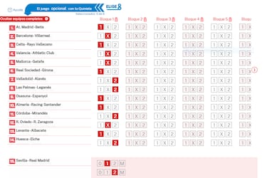 Pronóstico de la Quiniela de fútbol jornada 63 - 16/05/25 