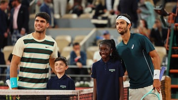 Musetti - Alcaraz en directo: última hora de las semifinales de Roland Garros, hoy en vivo