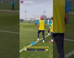 Julián Araujo tuvo su primer entrenamiento con el Barcelona B