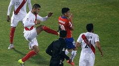 “Me arrepiento de no haber pegado bien la patada a Charles Aránguiz, sólo lo raspo”