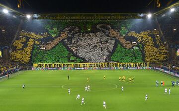 El estadio del Borussia de Dortmund, Signal Iduna Park, es uno de los feudos más famosos y con mayor ambiente de Europa. Situado en la ciudad de Dortmund, en el estado federado de Renania del Norte-Westfalia, al oeste de Alemania. Es el quinto estadio más grande de Europa, y el tercer hogar más grande de un club europeo de primer nivel después del Camp Nou y el Estadio Santiago Bernabéu.