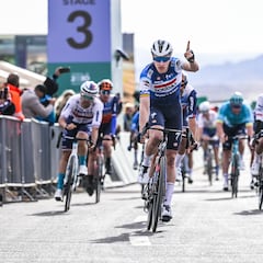 Tim Merlier vence al esprint en el AlUla Tour y Van Uden recupera el liderato