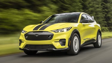 Probamos el Ford Mustang Mach-E Rally: Eléctrico en asfalto y terracería