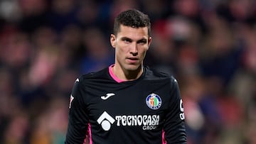 David Soria, portero del Getafe.