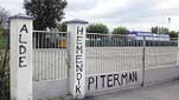 Pintadas contra Piterman en la Ciudad Deportiva