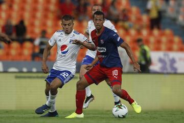 Medellín perdió 2-1 con Millonarios por la fecha 12 de la Liga Águila II-2019 en el Atanasio Girardot.