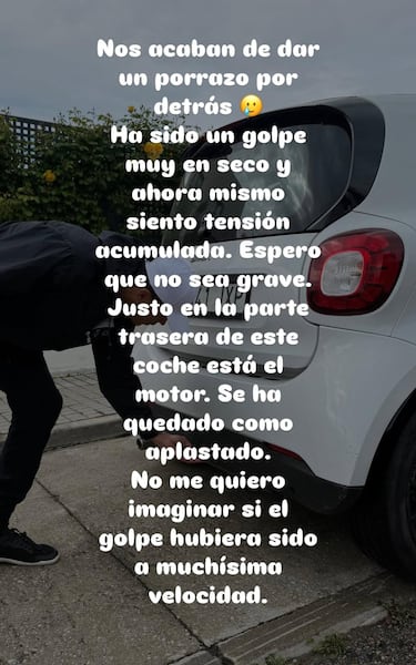 Kiko Jim¨¦nez y Sof¨ªa Suescun sufren un accidente de coche