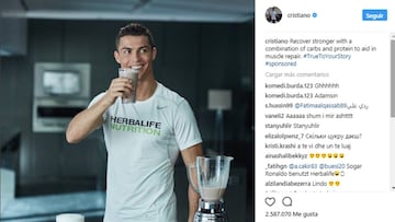 Cristiano Ronaldo cuida cada detalle de su alimentaci&oacute;n.