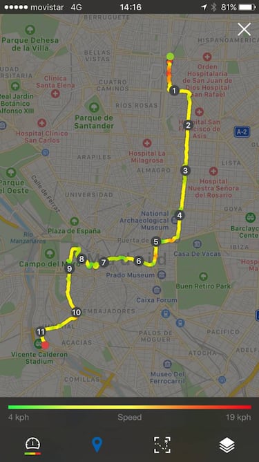 Sightrunning Madrid: from the Bernabéu to the Calderón