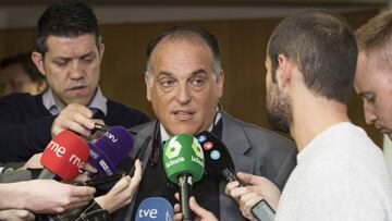 Tebas denuncia ante el CSD el proceso electoral a la Asamblea